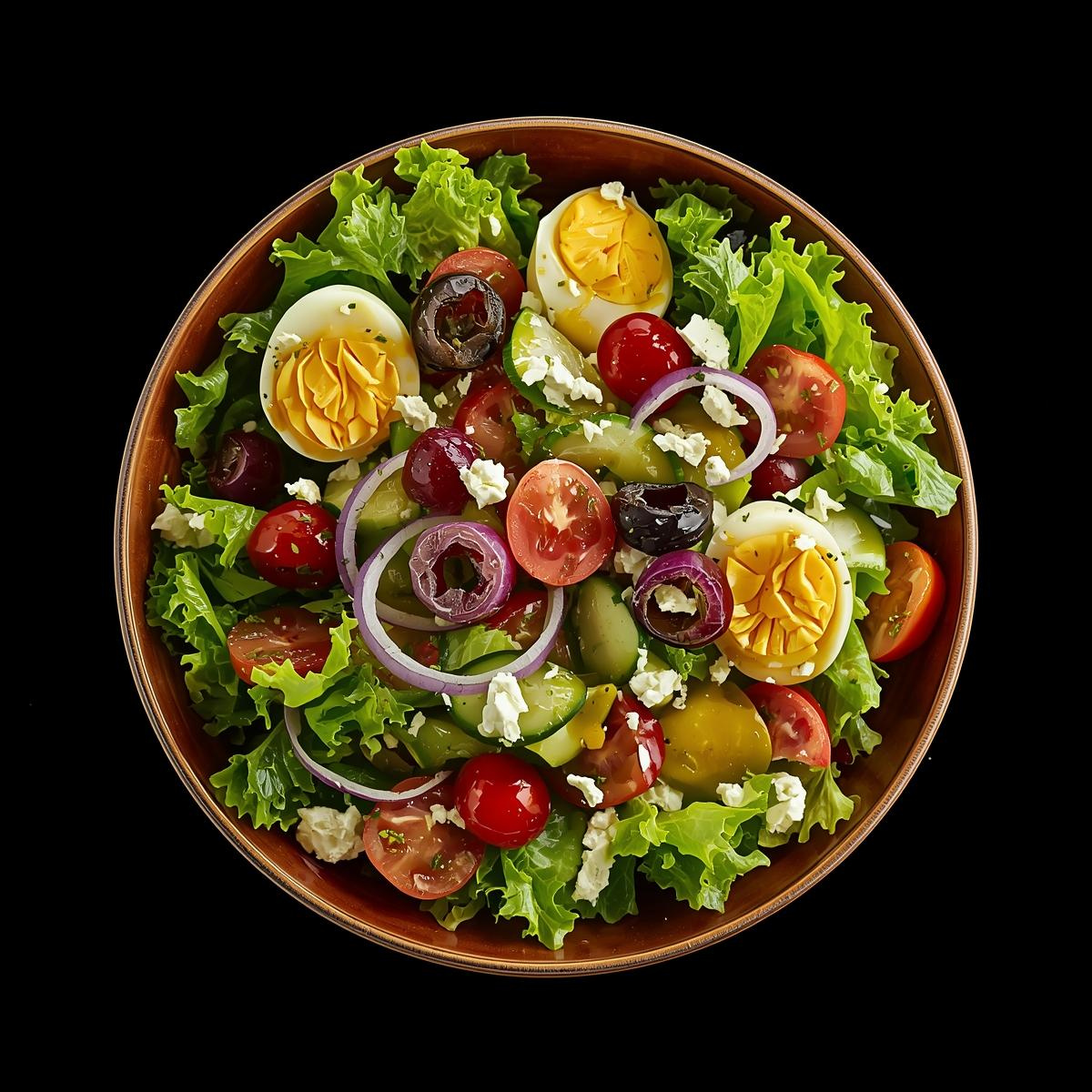 Egg Greek Salad
